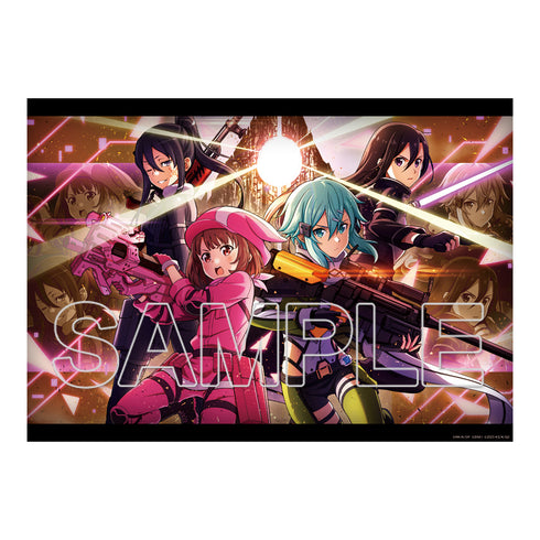 『ソードアート・オンライン』ゲーム A3クリアポスター Ver.E